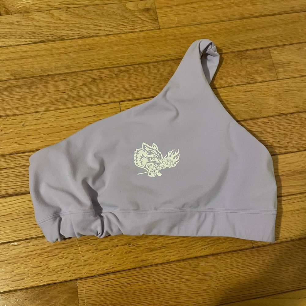 Darc Sport One-Shoulder Lilac Sports Bra